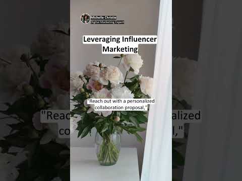 🌟✨ Digital Marketing Tip - Leveraging Influencer Marketing🌟✨  #productivity  #femalebusinesscoach