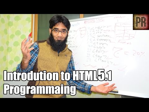 Introduction to HTML5.1 Programming - 33 New HTML5 Elements