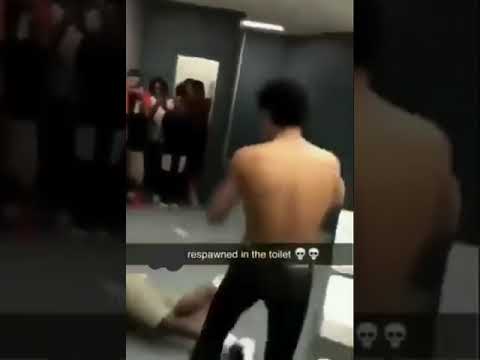 Bro respawned out of the toliet