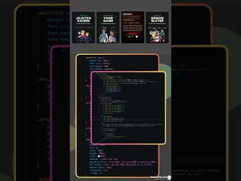 CSS Cards | Text Scroll Reveal Pop-up  | Hover Effect