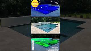 Mystic Pools - Copper Scuppers #mysticpoolsusa #custompools #backyardgoals #copperscuppers #poollife