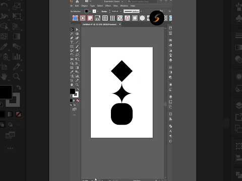 Adobe Illustrator 2025 Tips - Different Shapes One click #tutorial #illustrator