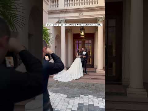 Off camera flash for wedding photography