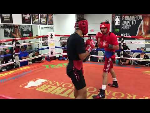 Ryan Garcia vs Rolando Romero sparring highlights