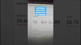 Google Ad Manager Live Earning Report / Adx kon sa hai? #adxearning #adx #blogging #blogger
