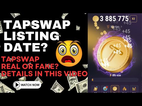 Tapswap Listing Date? | Tapswap Real Or Fake