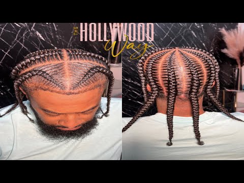 How To Stitch Braid THEHOLLYWOODWAY✨| Part 1