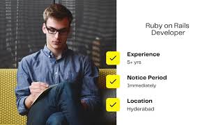 We are hiring for Ruby on Rails Developer #rubyonrailsjob