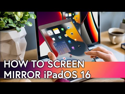 How to Screen Mirror iPad with iPadOS 16