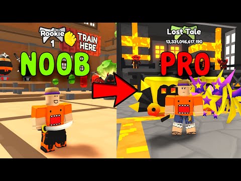 I Went From Noob To Pro In Ninja Fighting Simulator Roblox!