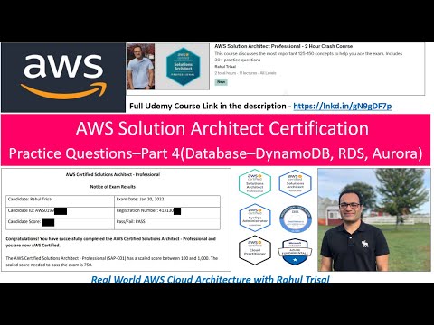 4. AWS Solution Arch. Associate and Professional Certification-Practice Questions-Database -Part 4