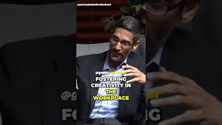 Google work culture by Sundar Pichai 🔥| #shorts #sundarpichai #google