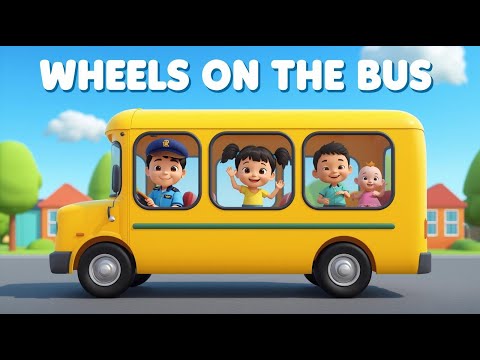 Wheels on the Bus 🚌 | Fun Kids Song | Nursery Rhymes & Baby Songs