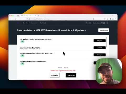 base de données MSP & Revendeurs IT