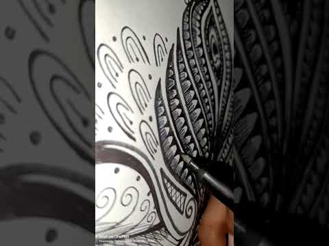 In Progress🤍 #shorts #artwork #inprogress #like #mandalaart #subscribe