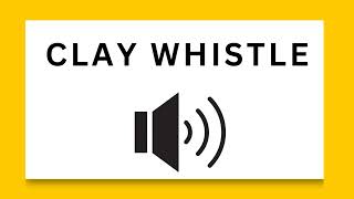 Clay Whistle - Free to Use Sound Effects