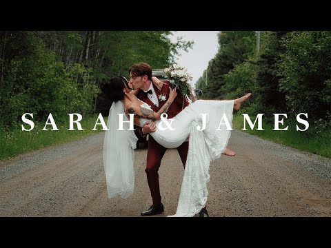 sarah & james // the one that almost got away // thunder bay, ontario wedding