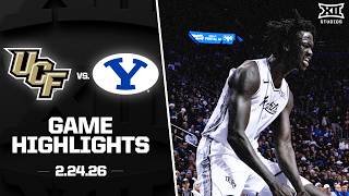 UCF vs. #19 BYU Game Highlights | 2025-26 Big 12 Men’s Basketball