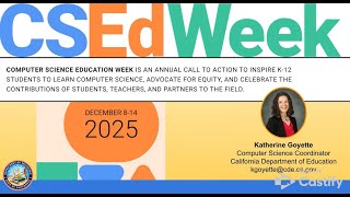 CSEdWeek 2025