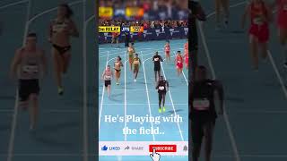 Rare footage of Usain Bolt in a mixed 4x100 relay 🥇🇯🇲 #trackstar #viral #fyp