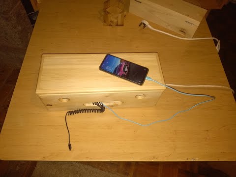Make an Amazing Cable Management Box