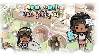Ava sells her fav jellycat🐹🫧🍡🫶🏼 .𖥔 ݁ ˖ ᯓ|| *voiced🎙*|| ⋮ ⌗toca.._..Gohar0 ||🌀 ּ ֶָ֢. ⌗ ᯓ||