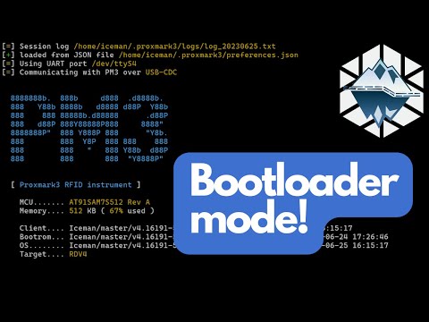 Proxmark3 Bootloader Mode: Entering, Flashing, and Verifying.