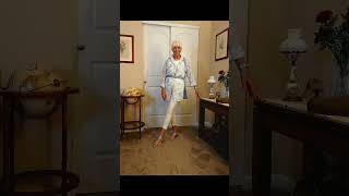 VACAY BLUE #grayhairdontcare #FUNFASHION #STYLEOVER60 #THRIFTYFASHION #SPRINGOUTFITS #summeroutfits