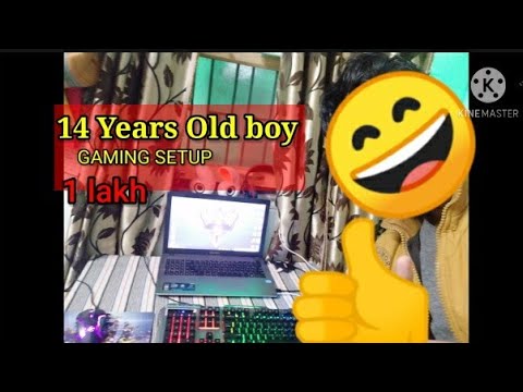 Gaming Setup Revealed with face reveal 👍👍👍😄😄😄