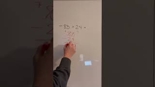 How To Add Positive & Negative Integers  #math #integers #homeschoolmath #mathtips