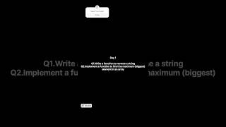 Every Day DSA with me | Day 1 | #realityhacking #coding #programming #bithacker #dSA #cpp #java