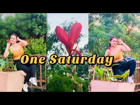 ONE SATURDAY #StretchingandRelaxing #Oneatatime #Refreshed