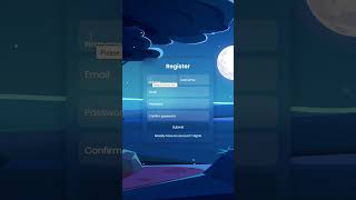 Glassmorphism Registration Form