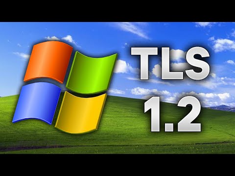 How To Enable TLS 1.1 & 1.2 in Windows XP
