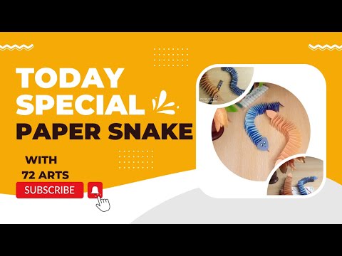 EASY PAPER SNAKE .October 26, 2022