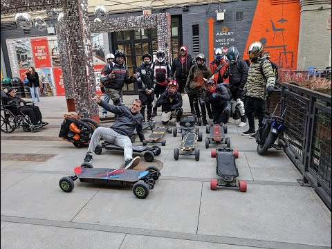 PEV NYC Red Hook Route 2/24/2024 #wheelwarriors #electricunicycle