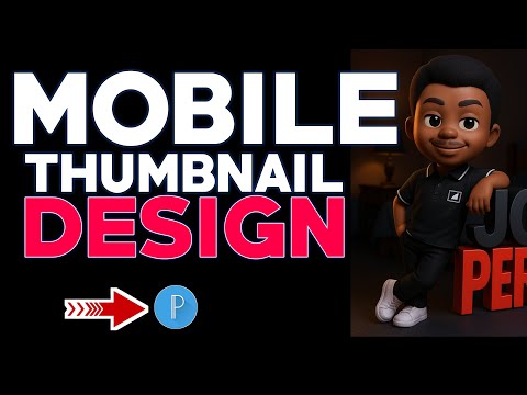 How I Use these APPS to Design YouTube Thumbnail  on Your Smartphone! 📱✨