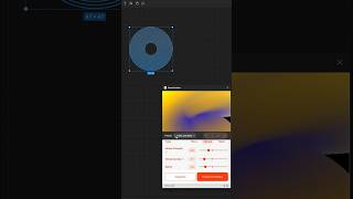 How to create a Figma gradient? web design tutorial #shortsyoutube #shorts