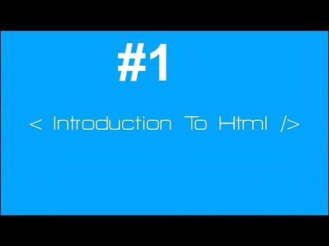Introduction To Html,Tags And Attributes,Types Of Tags[Hindi]