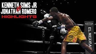 Kenneth Sims Jr vs Jonathan Romero | HIGHLIGHTS