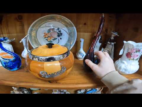 Molly's Den Antique Mall UK | THRIFT WITH ME | Reselling on eBay | Vintage Hunting