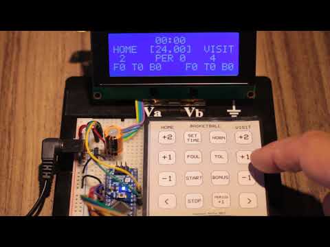 Basketbal Scoreboard Arduino parte 2