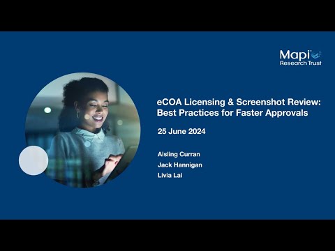 eCOA licensing & screenshot review: Best practices for faster approvals.