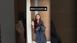 Melbourne weather is unpredictable | Australia #trending #youtubeshorts #explore #teluguvlogs #vlog