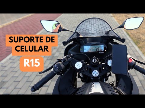 YAMAHA R15 - O MELHOR SUPORTE DE CELULAR PARA R15 #yamahar15 #r15 #yamaha