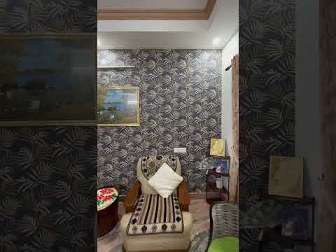 #interiordesign #wallpaper #homedecor #wallpaperdecor #livingroom