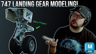 Live - Micro Project Modeling a 747 Landing Gear