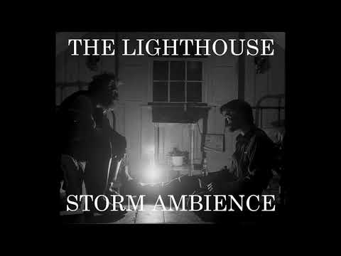 The Lighthouse Storm Ambience | Rain, Wind & Thunder | 3 Hours