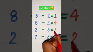 Genius Can Solve in 6 Seconds🧠💯#maths #iqtest #easymaths #mathstricks #mathpuzzle #trending #shorts