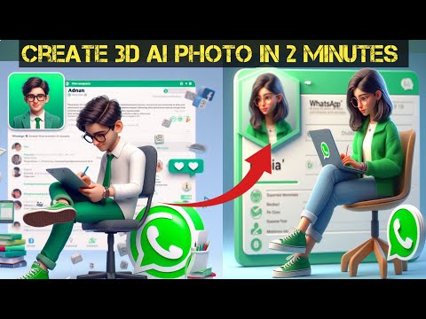 How to create 3D AI Social media boy Images | Viral photo editing | bing image creator tutorial | ai